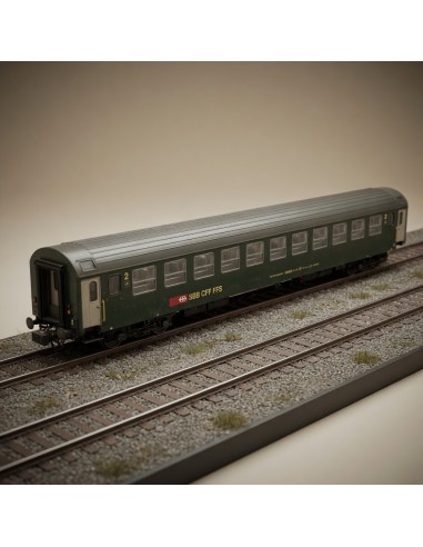 LS Models 472007 - UIC-X Bm SBB Passenger Coach HO | Basar Valira Trens