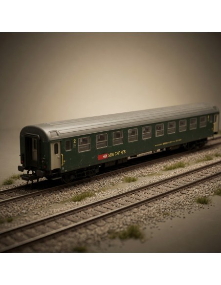 LS Models 472008 - UIC-X Bm SBB Passenger Coach Epoch IV HO | Basar Valira Trens