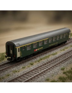LS Models 472012 - Coche ABm UIC-X RIC SBB verde Época IV HO | Basar Valira Trens
