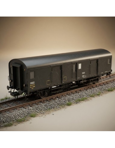 LS Models MW30312 - Fourgon Dqd2m SNCF Époque IIIcd HO | Basar Valira Trens