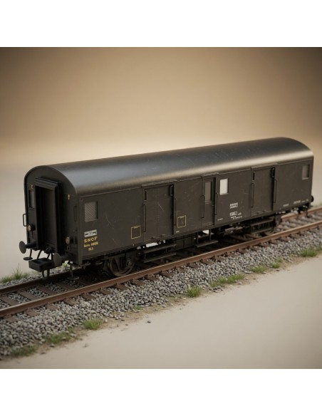 LS Models MW30312 - Furgó Dqd2m SNCF Època IIIcd HO | Basar Valira Trens
