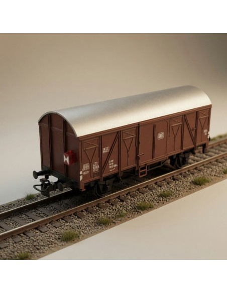 Märklin 4411 - Vagó tancat Gs-uv 213 DB amb llanterna HO | Basar Valira Trens