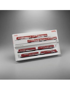 Märklin 43890 - Set of 4 S-Bahn DB AG Coca-Cola Coaches Era V HO | Basar Valira Trens