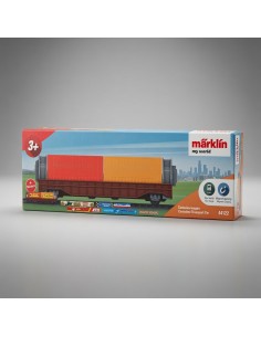 Märklin 44122 - Wagon porte-conteneurs My World HO | Basar Valira Trens