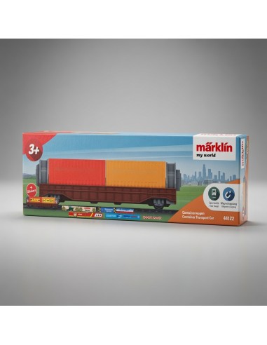 Märklin 44122 - Vagón portacontenedores My World HO | Basar Valira Trens