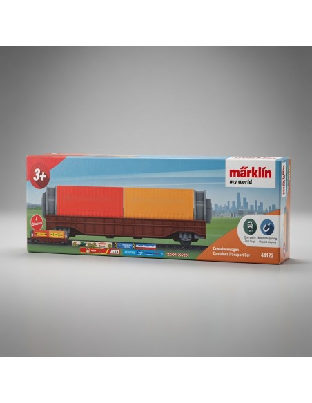 Märklin 44122 - My World HO Container Wagon | Basar Valira Trens