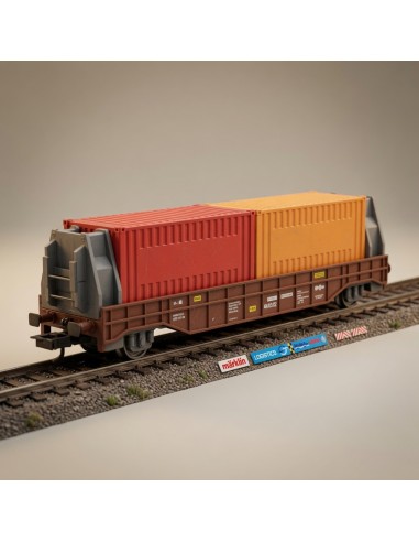 Märklin 44122 - Vagó portacontenidors My World HO | Basar Valira Trens