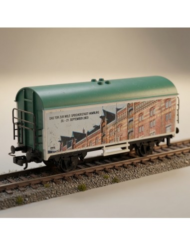 Märklin 94208 - Miniatur-Wunderland Hamburg Advertising Wagon HO | Basar Valira Trens