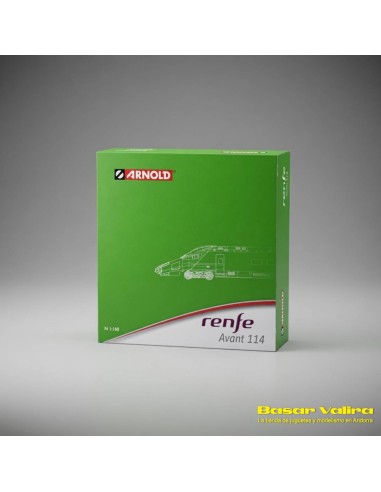 Arnold HN2578 - Set S-114 Avant RENFE 75th Anniversary 4 units N | Basar Valira Trens