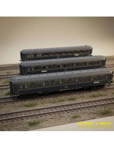 Arnold HN4487 - Set 3 voitures CIWL Sud-express Échelle N | Basar Valira Trens
