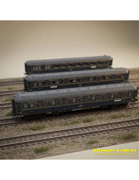 Arnold HN4487 - Set 3 cotxes CIWL Sud-express Escala N | Basar Valira Trens