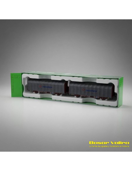 Arnold HN6711 - Set 2 Lis wagons RENFE Transfesa Epoch V N scale | Basar Valira Trens