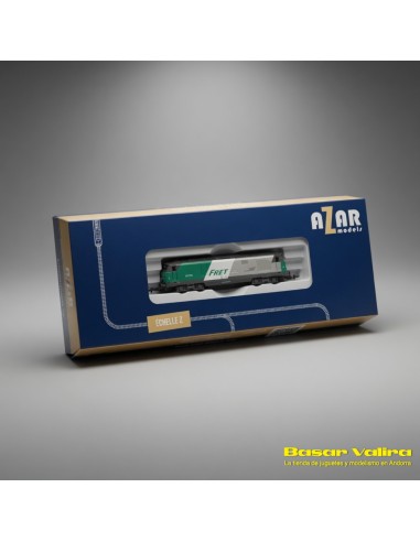 Azar Models AZAR-L01-FR2A - BB67400 FRET SNCF Diesel Locomotive Z Scale | Basar Valira Trens