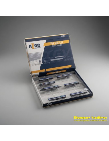 Azar Models T01-AB1A - TGV PSE SNCF Livrée Atlantique Analogue Z Scale | Basar Valira Trens
