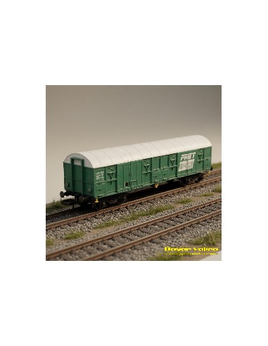 Azar Models AZAR-W04-FR - Vagó cobert bogies FRET SNCF Escala Z | Basar Valira Trens