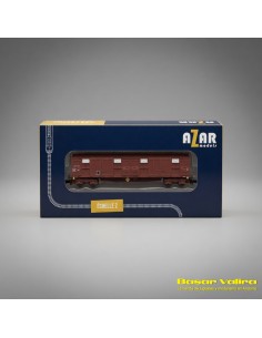Azar Models AZAR-W04-ST - Wagon couvert SNCF à bogies Échelle Z | Basar Valira Trens 2