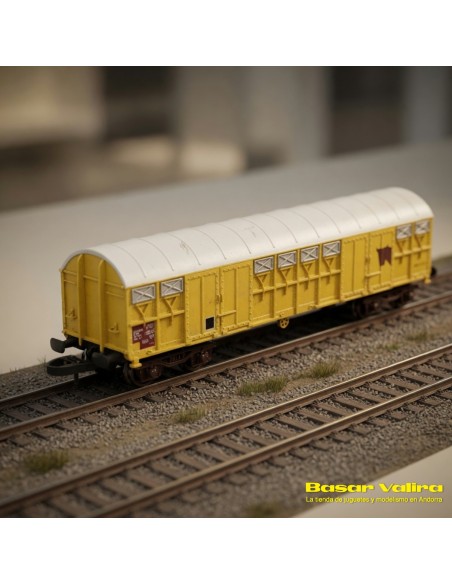 Azar Models AZAR-W04-VA - Wagon couvert bétail G4 SNCF Échelle Z | Basar Valira Trens