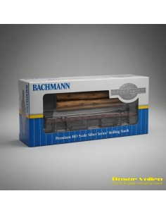 Bachmann 18332 - ACF 40' Log Car Silver Series HO | Basar Valira Trens 2