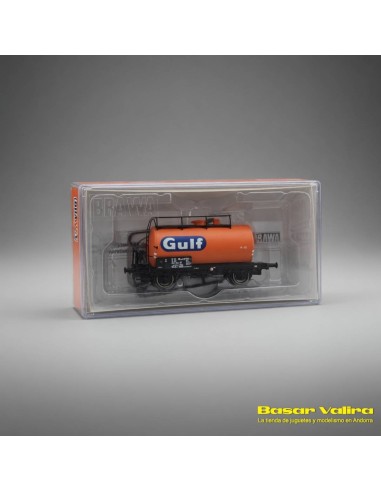 Brawa 50018 - Vagón cisterna tipo Z DSB Gulf Época IV HO | Basar Valira Trens