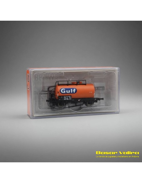 Brawa 50018 - Wagon citerne type Z DSB Gulf Époque IV HO | Basar Valira Trens