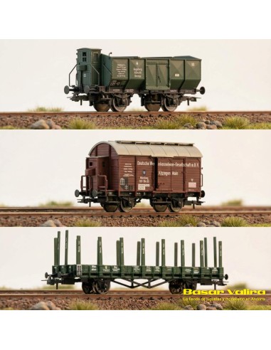 Comprar set ROCO 3 vagones K.Bay.Sts.B — Maqueta