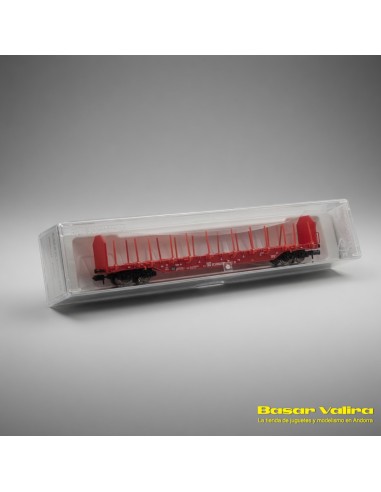 Fleischmann 825410 - Vagón teleros Rnoos 644 DB Schenker N | Basar Valira Trens