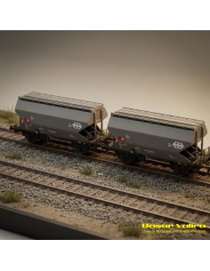 Fleischmann 830311 - Set 2 vagons sitja Tgpps SBB Època V escala N | Basar Valira Trens