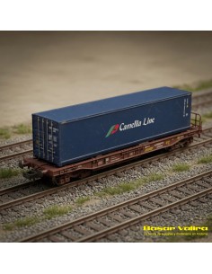 Fleischmann 845368 - Vagón canguro Camellia Line RENFE Escala N | Basar Valira Trens