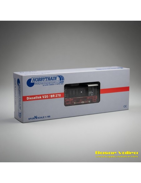Hobbytrain H2861 - Locomotive diesel V 20 DB Époque III Échelle N | Basar Valira Trens