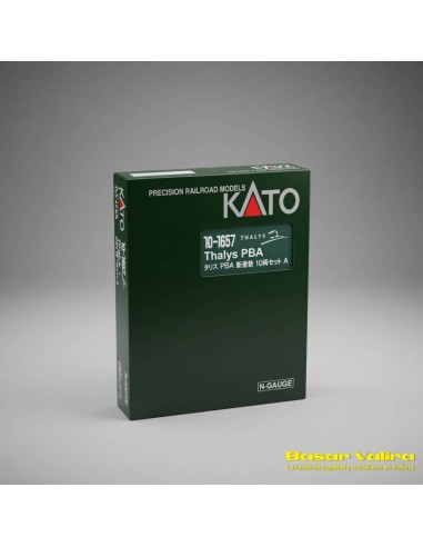 Kato K101657 - Set 10 voitures Thalys PBA SNCF Échelle N | Basar Valira Trens