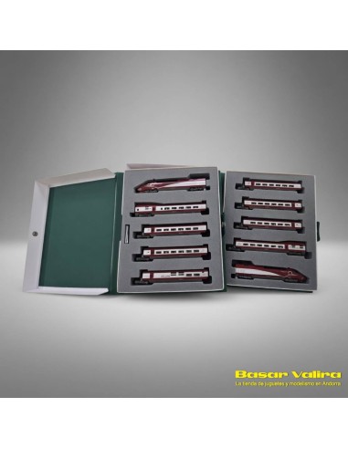 Kato K101657 - Set 10 cotxes Thalys PBA SNCF Escala N | Basar Valira Trens