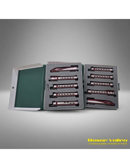 Kato K101657 - Set 10 voitures Thalys PBA SNCF Échelle N | Basar Valira Trens