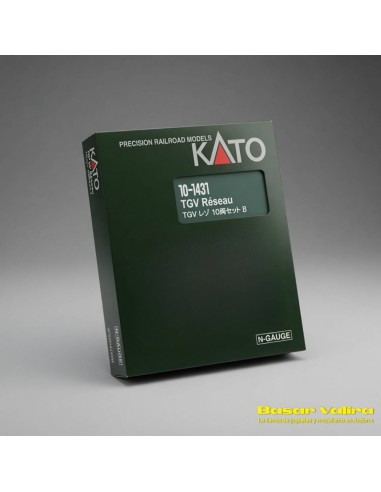 Kato K10924 - TGV Réseau SNCF 10 éléments Échelle N | Basar Valira Trens