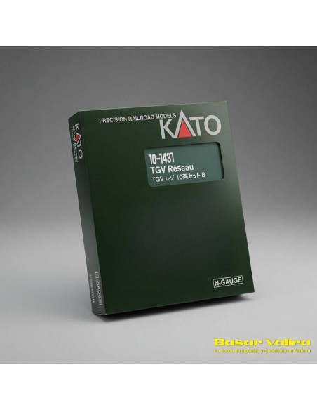 Kato K10924 - TGV Réseau SNCF 10 éléments Échelle N | Basar Valira Trens