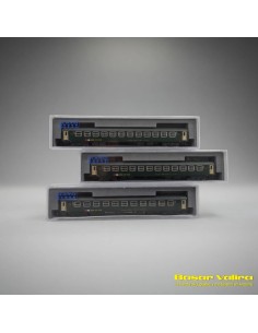 Kato K23012 - Set 3 voitures RIC Bm 2e classe SBB Échelle N | Basar Valira Trens