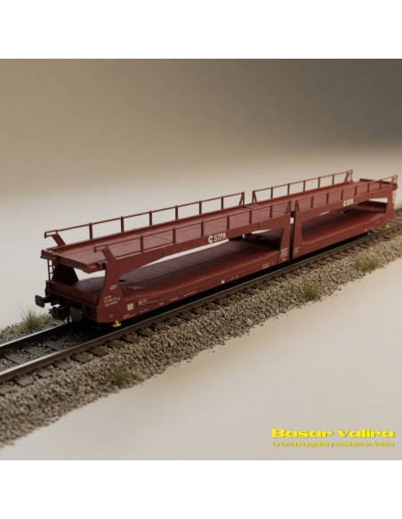 MFTrain N33267 - Portacoches TA370 STFA SBB Época IV Escala N | Basar Valira Trens