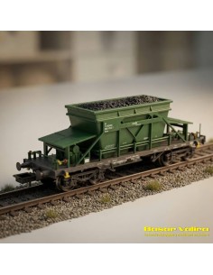 MFTrain N34928 - TT9 Faoos Renfe Hopper Wagon Era V N Scale | Basar Valira Trens