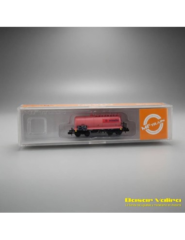 MFTrain MFTR-N35020 - Wagon citerne ERMEFER Zaes RENFE Époque V - N | Basar Valira Trens
