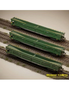 MFTrain N71016 - Set 3 porta-automóviles serie 9.500 RENFE escala N | Basar Valira Trens