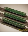 MFTrain N71016 - Set 3 porta-automòbils sèrie 9.500 RENFE escala N | Basar Valira Trens