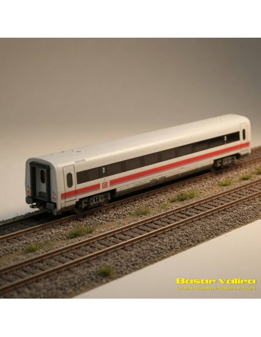 Minitrix 13396 - Vagón intermedio ICE 1 DB Bvmz 802.6 Escala N | Basar Valira Trens