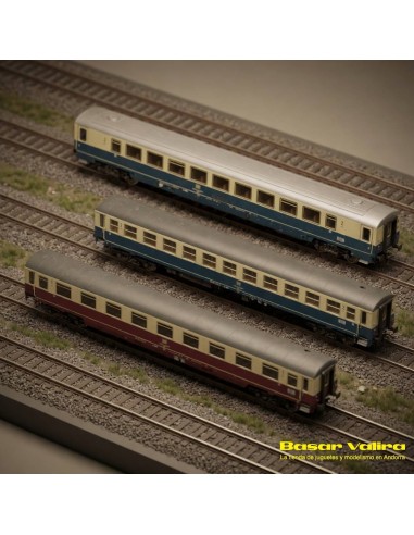 Piko 58387 - Set 3 voitures IC Prinz Eugen DB Époque IV HO | Basar Valira Trens
