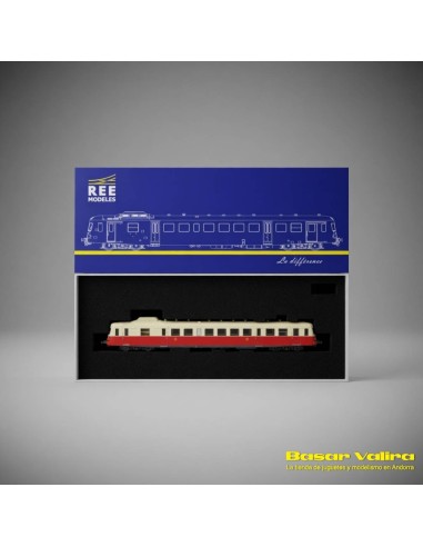 REE Modèles MB-162S - X-2825 SNCF DCC Sound Railcar HO | Basar Valira Trens