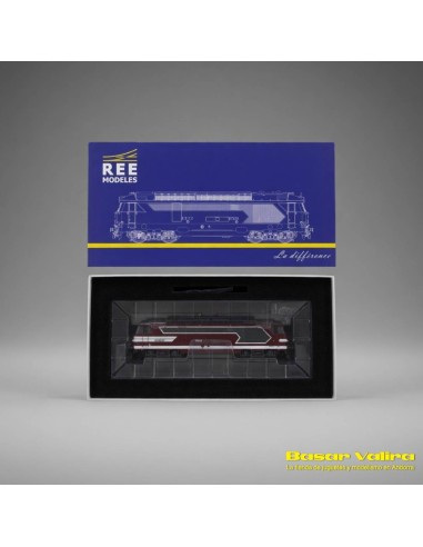 REE Modèles MB243S - Locomotora BB 67613 SNCF Roja Capitole HO | Basar Valira Trens