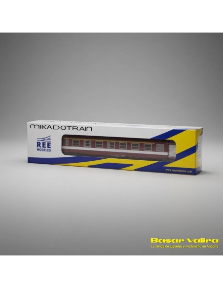 REE Modèles NW332 - UIC A9 SNCF Era IV N Scale Coach | Basar Valira Trens