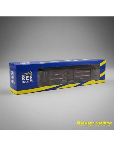 REE Modèles VB258 - Allège postale Pantin PEZ SNCF brun PTT HO | Basar Valira Trens