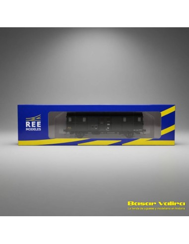 REE Modèles VB319 - OCEM 32 SNCF Brake Van Epoch IV HO | Basar Valira Trens