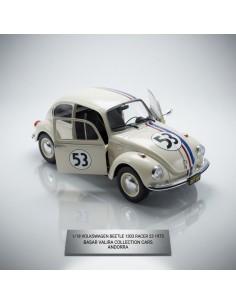 Solido SOLI-1800505 - Volkswagen Beetle 1303 Racer 53 white 1973 1/18 | Basar Valira 2