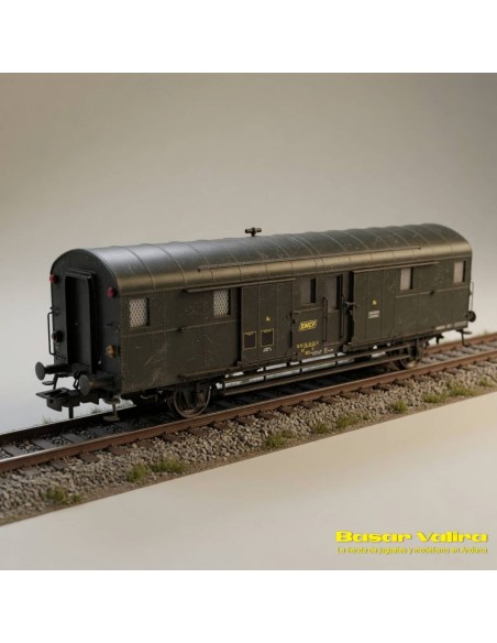 REE Modèles VB-320 - OCEM 32 Baggage Van SNCF Sud-Est Era IV HO | Basar Valira Trens