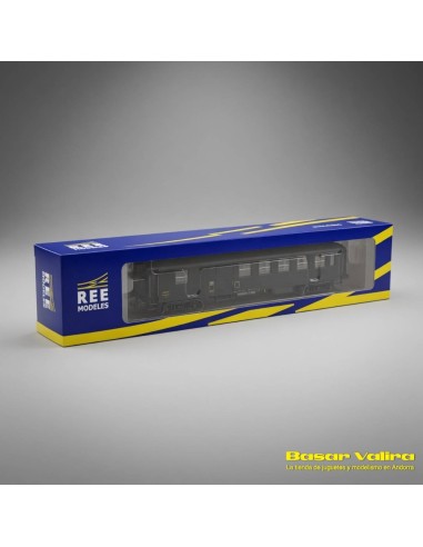 REE Modèles VB464 - Voiture mixte fourgon Ex-PLM SNCF HO | Basar Valira Trens